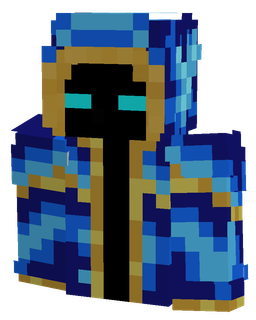 Blue skin: bust render