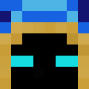 Blue skin: face render