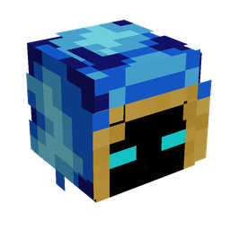 Blue skin: head render