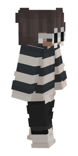 Black skin: body, right side render