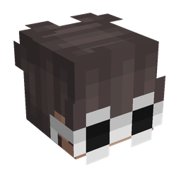 Black skin: head render