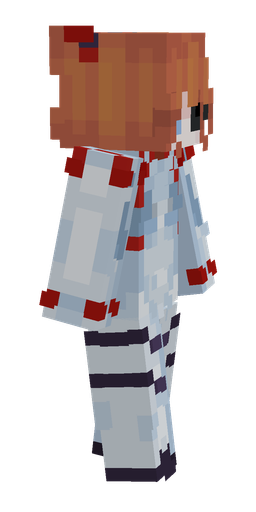 Blue skin: body, right side render