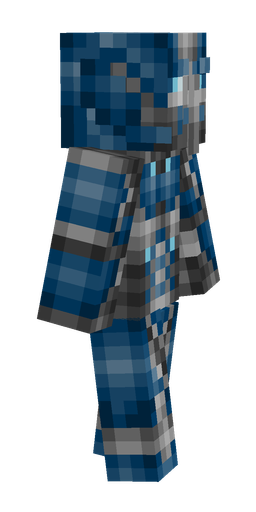 Black skin: body, right side render