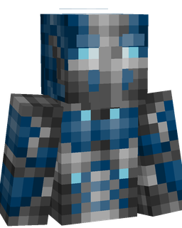 Black skin: bust render