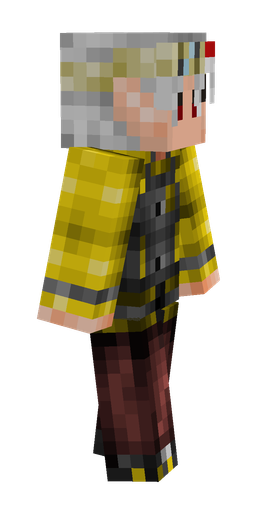 Black skin: body, right side render