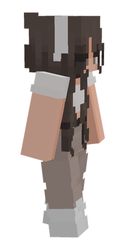 Black skin: body, right side render