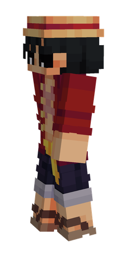 Black skin: body, left side render