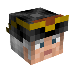 Black skin: head render