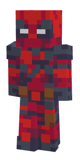 Blue skin: body, front render