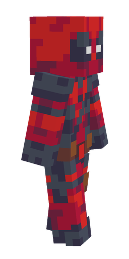 Blue skin: body, right side render