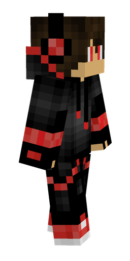 Black skin: body, right side render