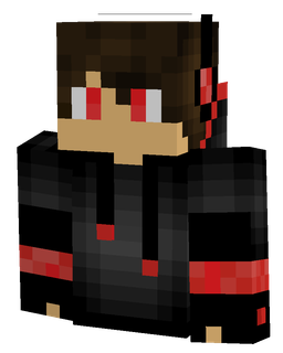 Black skin: bust render