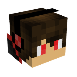 Black skin: head render