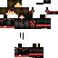 Black skin: raw texture render