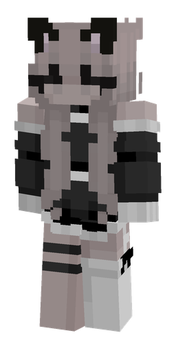 Black skin: body, front render