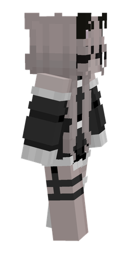 Black skin: body, right side render