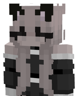 Black skin: bust render