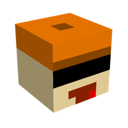 Black skin: head render