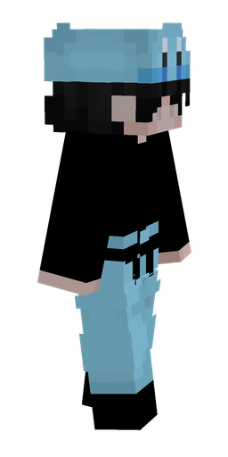 Black skin: body, right side render