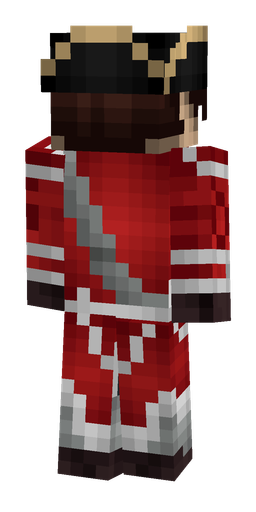 Black skin: body, back render