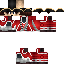 Black skin: raw texture render
