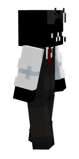 Black skin: body, right side render