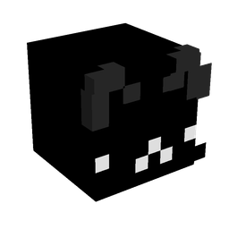 Black skin: head render