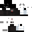 Black skin: raw texture render