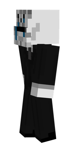 Black skin: body, left side render
