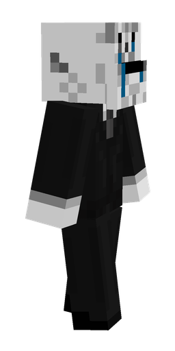 Black skin: body, right side render