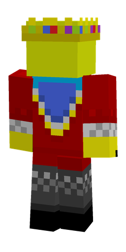 Black skin: body, back render