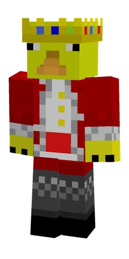 Black skin: body, front render