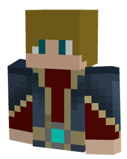 Blue skin: bust render