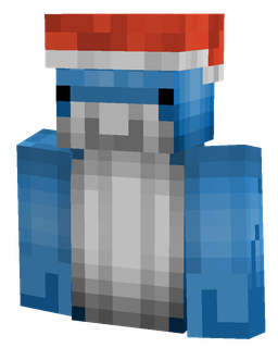 Blue skin: bust render