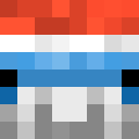 Blue skin: face render