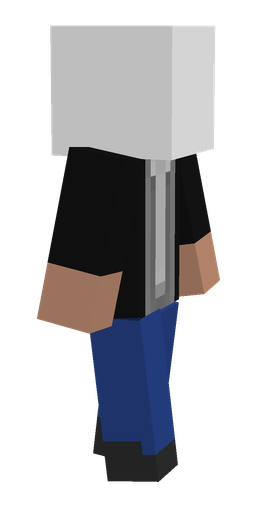 Black skin: body, right side render