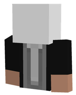 Black skin: bust render