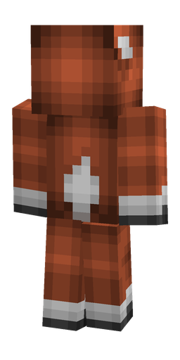Blue skin: body, back render