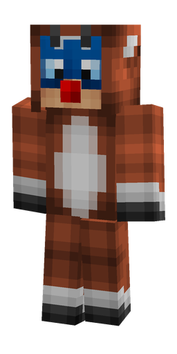 Blue skin: body, front render