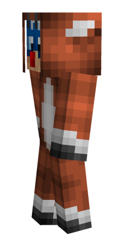 Blue skin: body, left side render