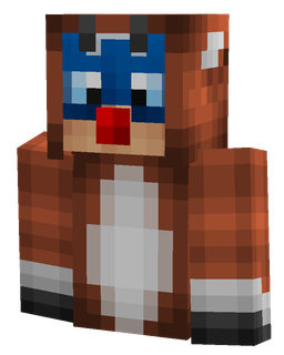 Blue skin: bust render