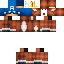 Blue skin: raw texture render