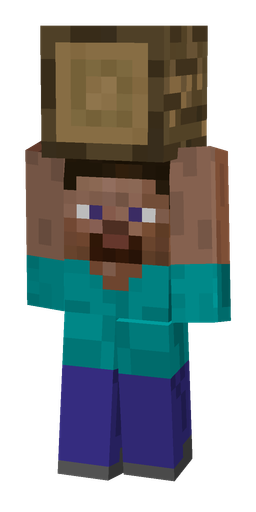 Blue skin: body, front render