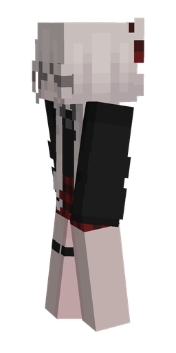 Black skin: body, left side render