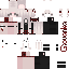 Black skin: raw texture render