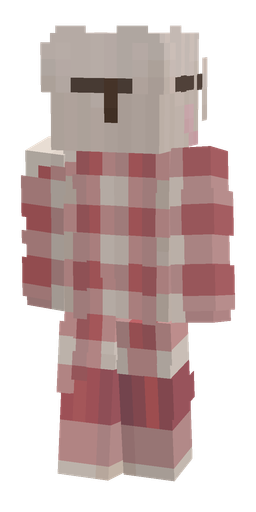Orange skin: body, back render