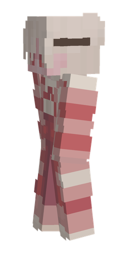 Orange skin: body, left side render