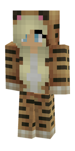 Brown skin: body, front render