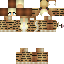 Brown skin: raw texture render
