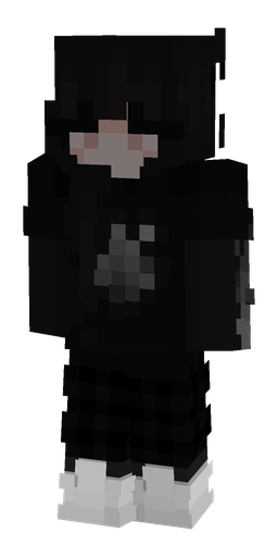 Black skin: body, front render